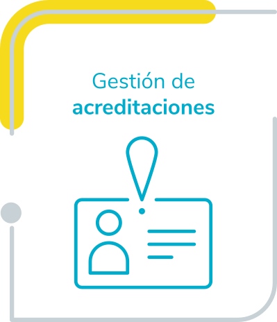 Festión de acreditaciones y certificados