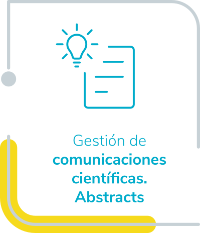 Gestión de comunicaciones científicas. Abstracts.